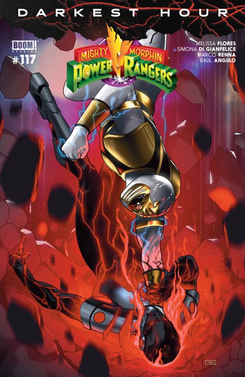 Cover image for book Mighty Morphin Power Rangers #117
