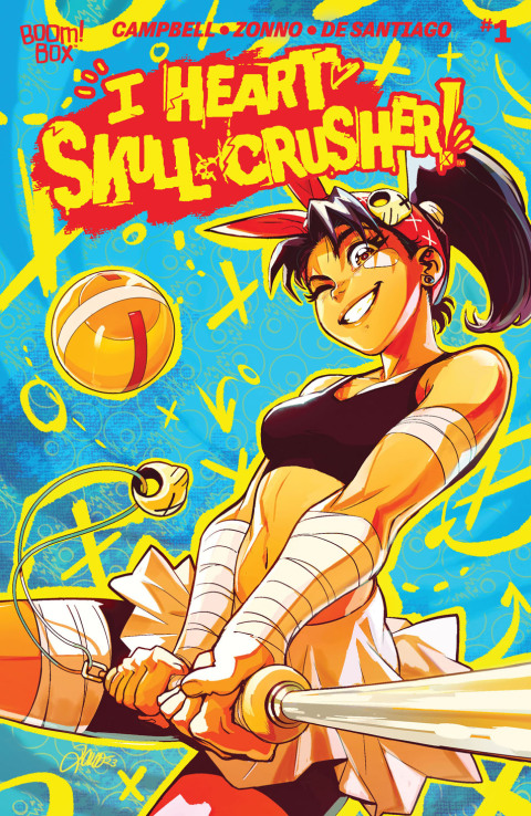 Cover image for book I Heart Skull-Crusher! #1