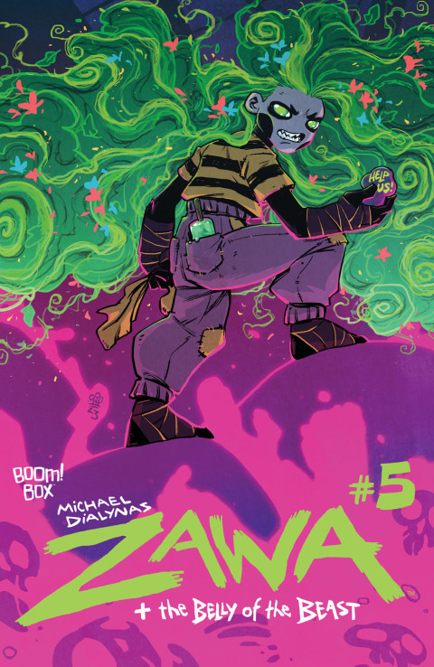 Cover image for book Zawa + The Belly of the Beast #5