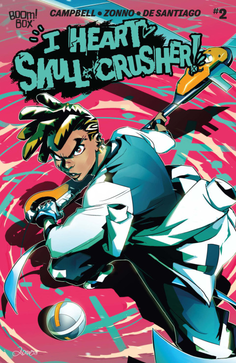 Cover image for book I Heart Skull-Crusher! #2