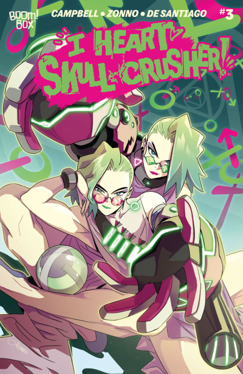 Cover image for book I Heart Skull-Crusher! #3