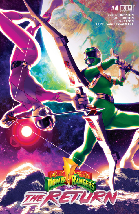 Cover image for book Mighty Morphin Power Rangers: The Return #4