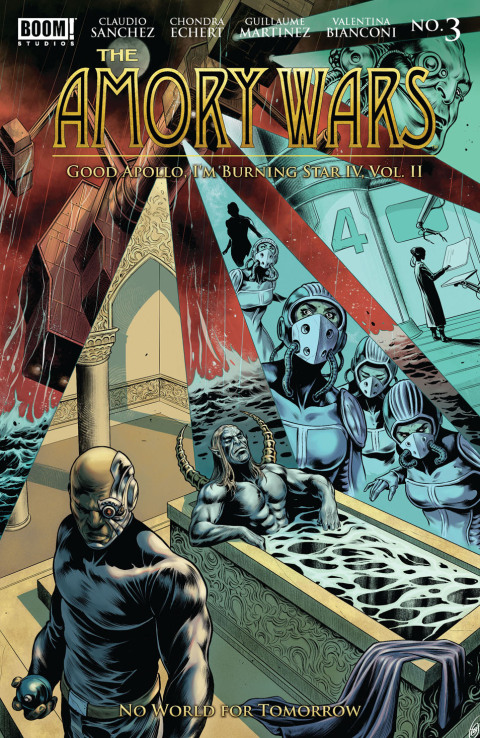 Cover image for book The Amory Wars: No World for Tomorrow #3