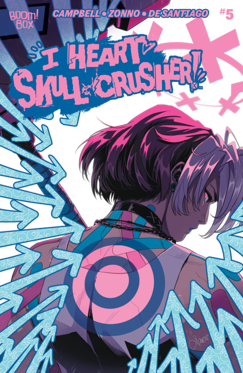 Cover image for book I Heart Skull-Crusher! #5
