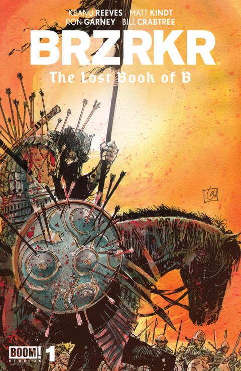Cover image for book BRZRKR: The Lost Book of B #1