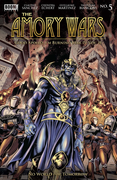 Cover image for book The Amory Wars: No World for Tomorrow #5