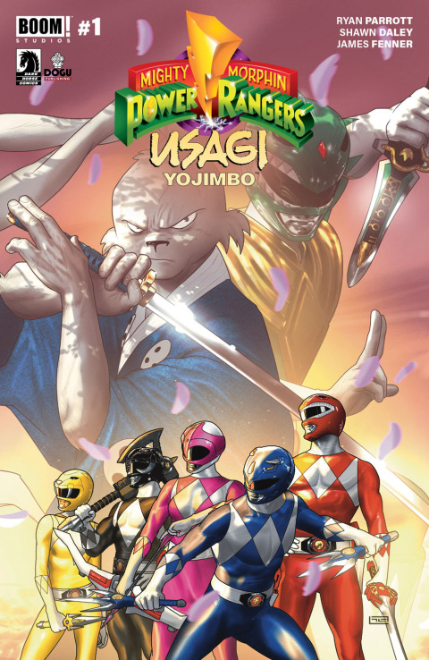 Cover image for book Mighty Morphin Power Rangers / Usagi Yojimbo #1