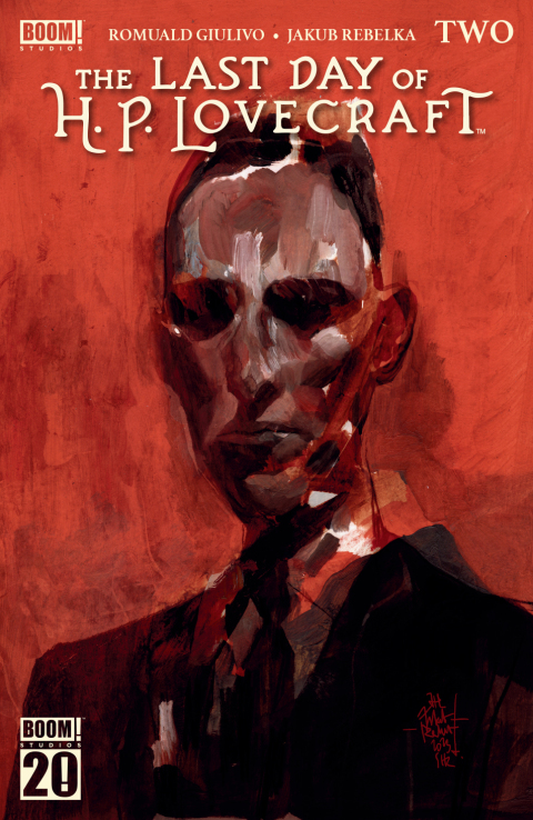 Cover image for book The Last Day of H.P. Lovecraft #2