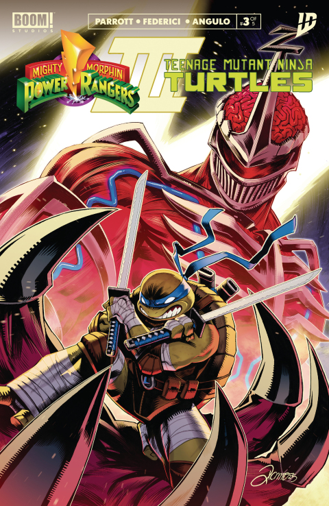 Cover image for book Mighty Morphin Power Rangers/Teenage Mutant Ninja Turtles III #3