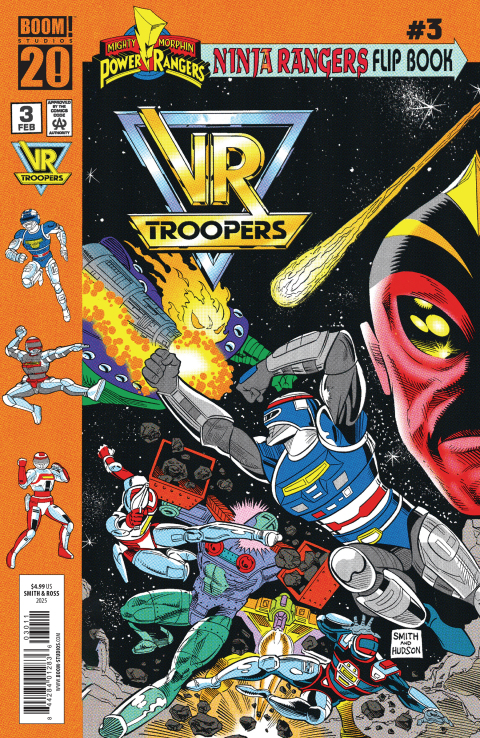 Cover image for book VR Troopers/Power Rangers Flipbook Facsimile Edition #3