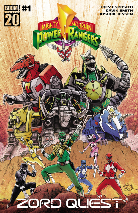 Cover image for book Mighty Morphin Power Rangers: Zord Quest #1