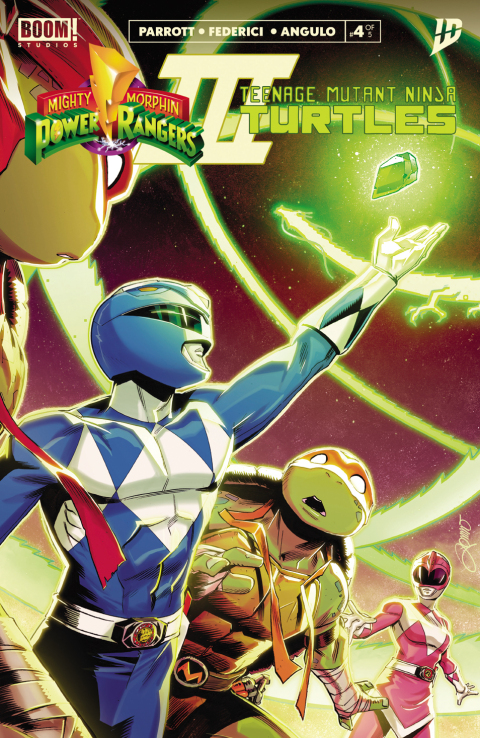 Cover image for book Mighty Morphin Power Rangers/Teenage Mutant Ninja Turtles III #4