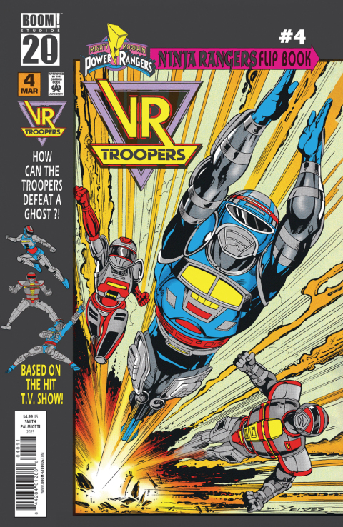 Cover image for book VR Troopers/Power Rangers Flipbook Facsimile Edition #4