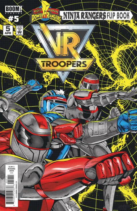 Cover image for book VR Troopers/Power Rangers Flipbook Facsimile Edition #5