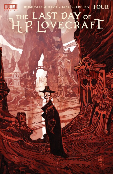 Cover image for book The Last Day of H.P. Lovecraft #4