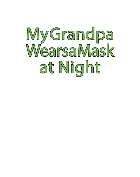 Cover image for book My Grandpa Wears a Mask at Night