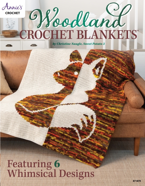 Cover image for book Woodland Crochet Blankets