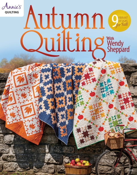 Cover image for book Autumn Quilting with Wendy Sheppard