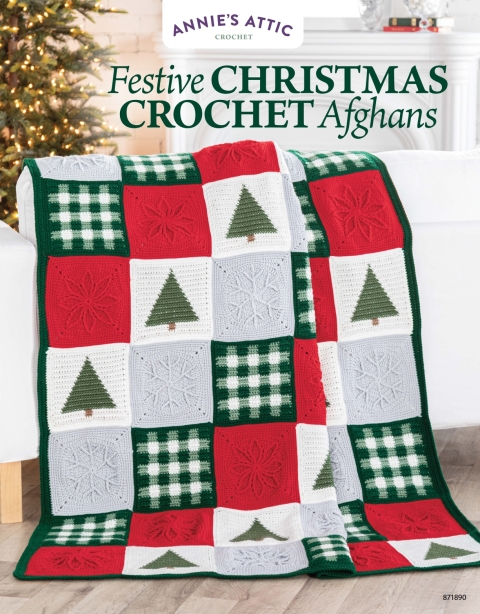 Cover image for book Festive Christmas Crochet Afghans