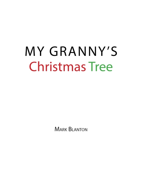 Cover image for book My Granny's Christmas Tree