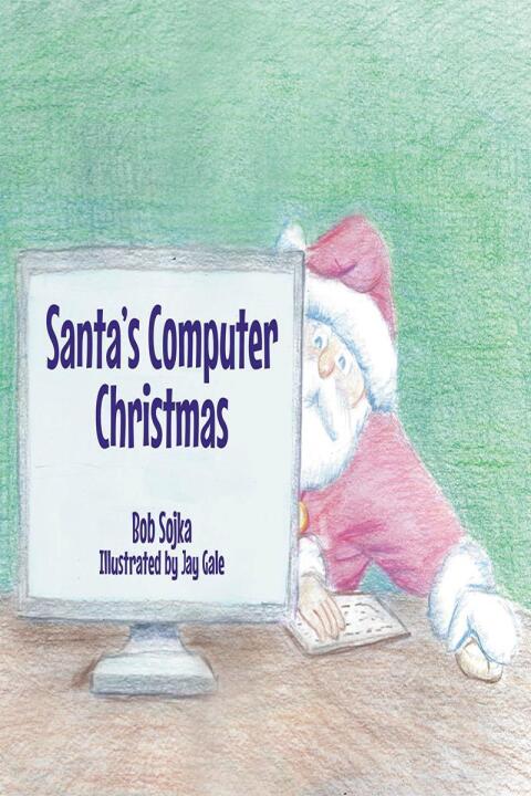 Cover image for book Santa's Computer Christmas
