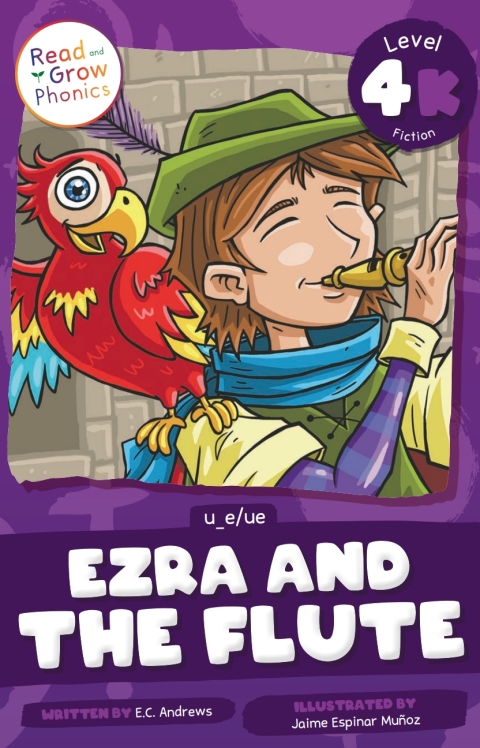 Cover image for book Ezra and the Flute