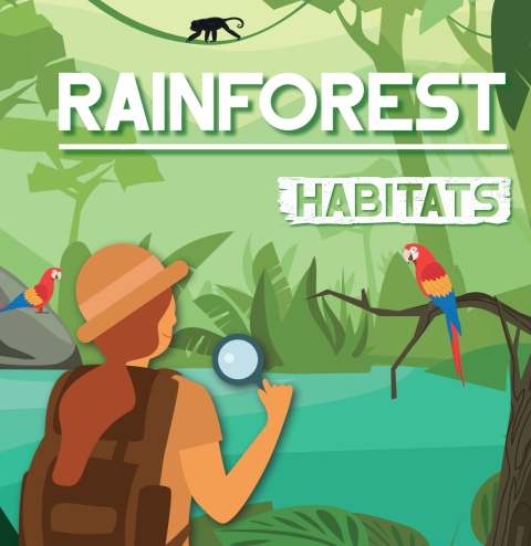 Cover image for book Rainforest Habitats