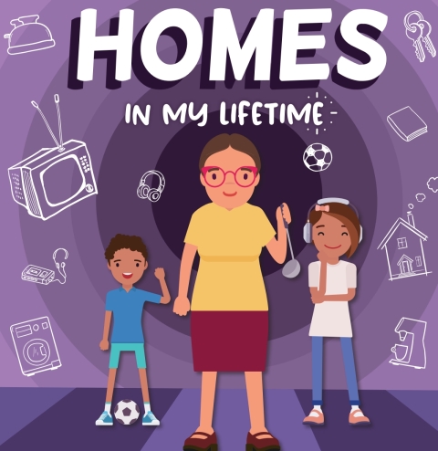 Cover image for book Homes in My Lifetime