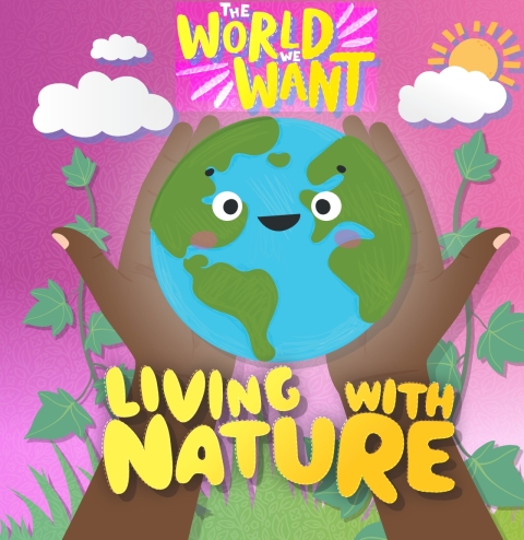 Cover image for book Living with Nature