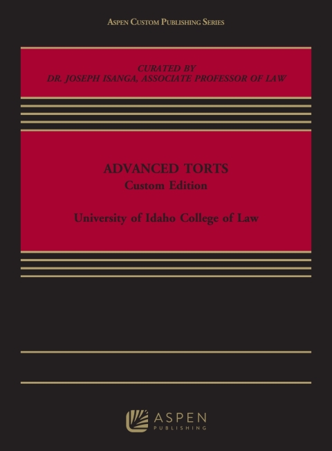 Cover image for book Advanced Torts