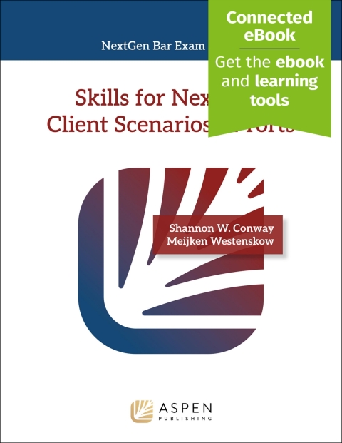 Cover image for book Skills for NextGen: Client Scenarios in Torts