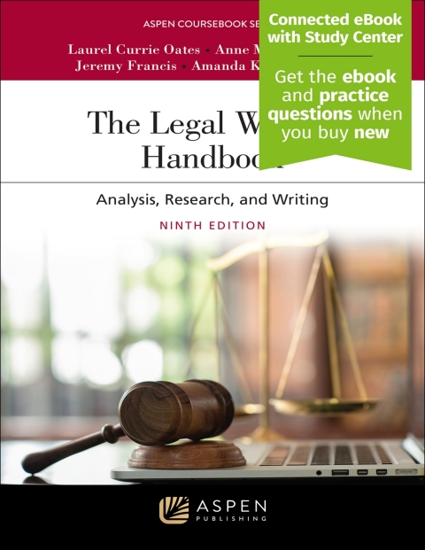 Cover image for book The Legal Writing Handbook