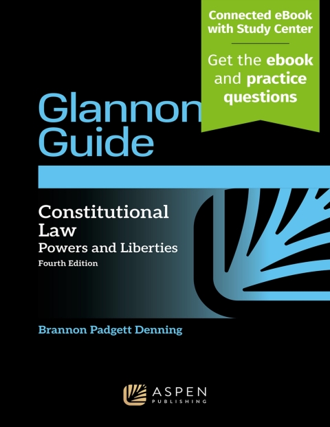 Cover image for book The Glannon Guide to Constitutional Law