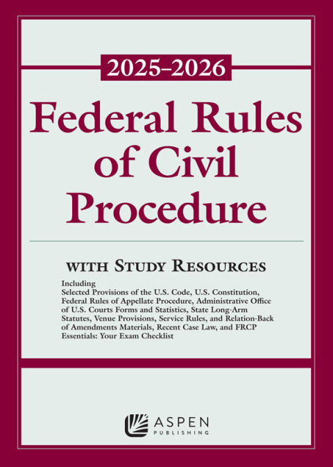 Cover image for book Federal Rules of Civil Procedure 2025-2026