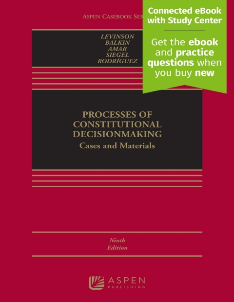 Cover image for book Processes of Constitutional Decisionmaking