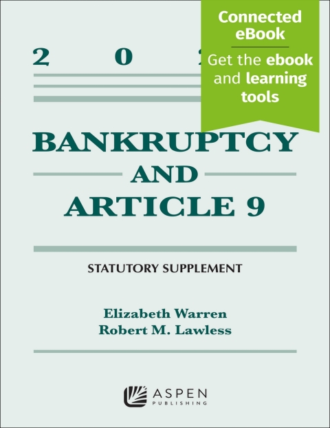 Bankruptcy And Article 9: 2025 Statutory Supplement
