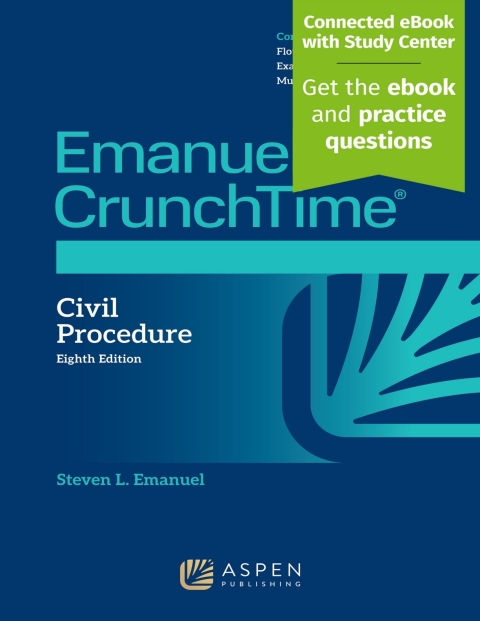 Cover image for book Emanuel CrunchTime for Civil Procedure