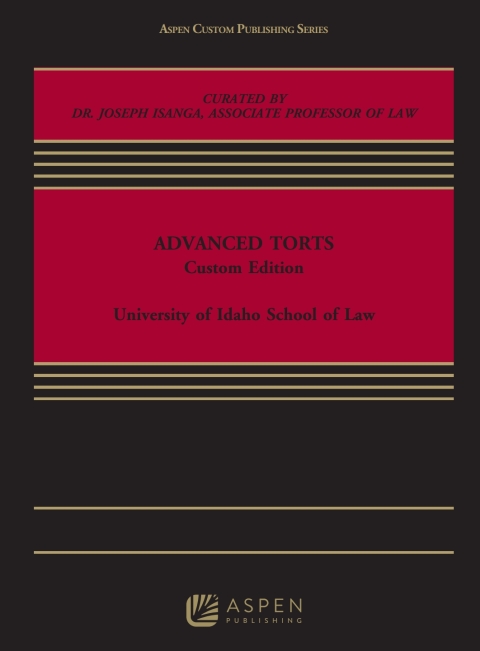 Cover image for book Advanced Torts Comprehensive