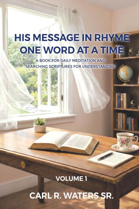Cover image for book His Message In Rhyme One Word At a Time