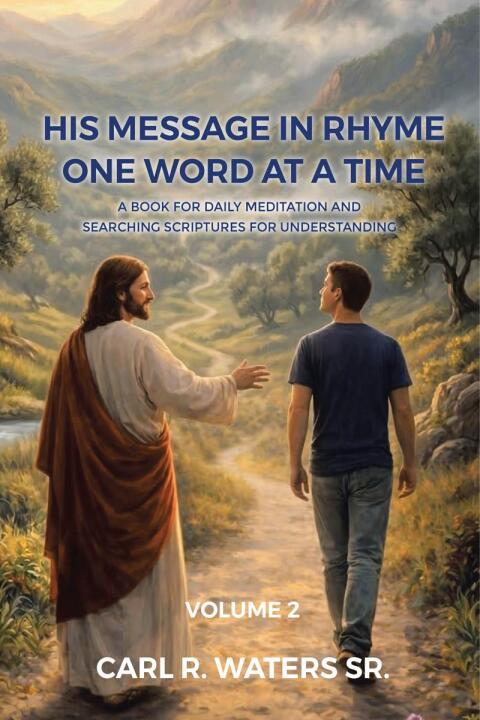 Cover image for book His Message In Rhyme One Word At a Time
