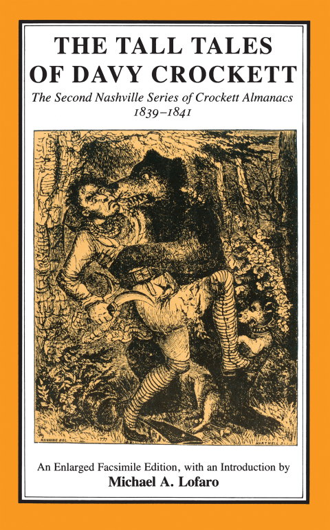 Cover image for book The Tall Tales of Davy Crockett