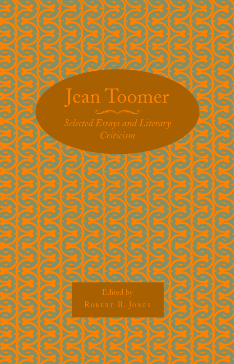 Cover image for book Jean Toomer