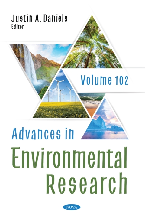Cover image for book Advances in Environmental Research. Volume 102