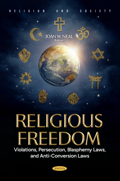Cover image for book Religious Freedom: Violations, Persecution, Blasphemy Laws, and Anti-Conversion Laws
