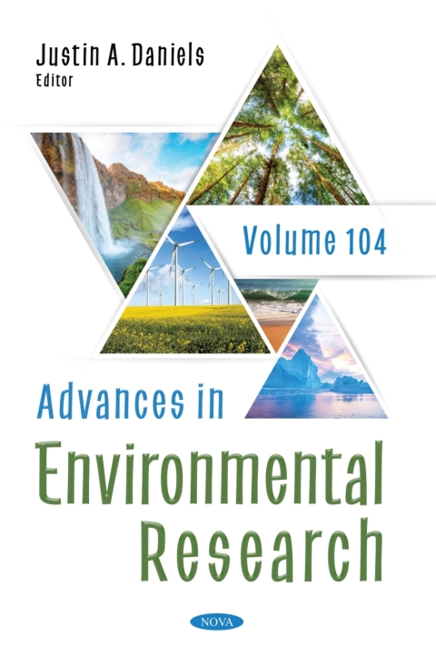 Cover image for book Advances in Environmental Research. Volume 104