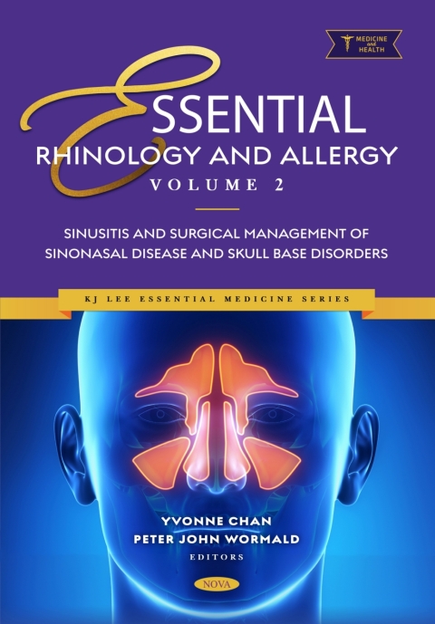 Cover image for book Essential Rhinology and Allergy. Volume 2: Sinusitis and Surgical Management of Sinonasal Disease and Skull Base Disorders