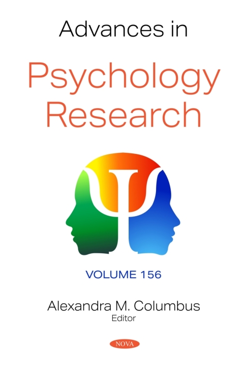 Cover image for book Advances in Psychology Research. Volume 156