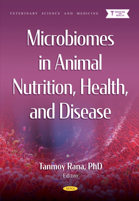 Cover image for book Microbiomes in Animal Nutrition, Health, and Disease
