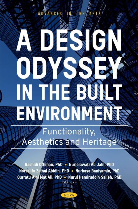 Cover image for book A Design Odyssey in the Built Environment: Functionality, Aesthetics and Heritage