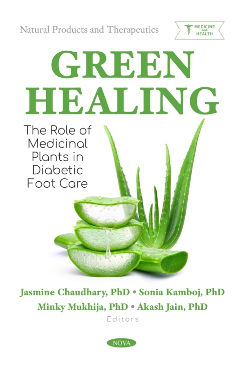 Cover image for book Green Healing: The Role of Medicinal Plants in Diabetic Foot Care